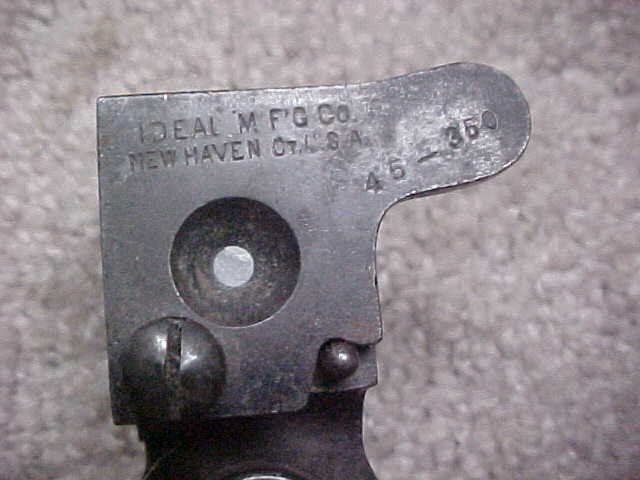 IDEAL MFG. CO. THIRD VARIATION "MARLIN ROUND PT. " 45-350 BULLET MOLD