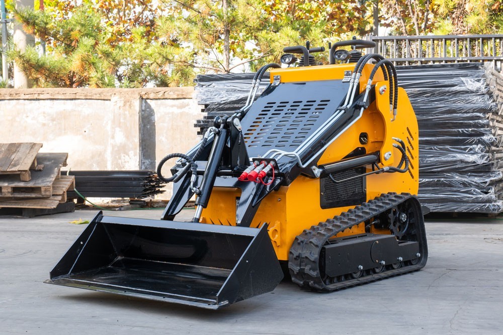 23Hp Mini Skid Steer Loader with EPA Petrol Engine Three valve Three Pump