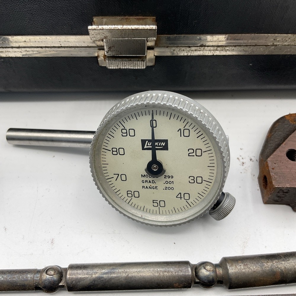 Lurkin Model 299 Dial Test Indicator With Case - Grad. 001, Range .200