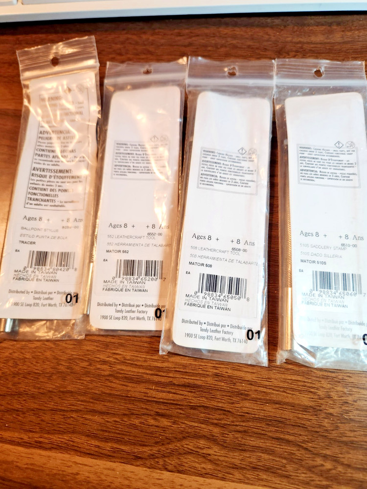 Tandy Leathercraft Tools