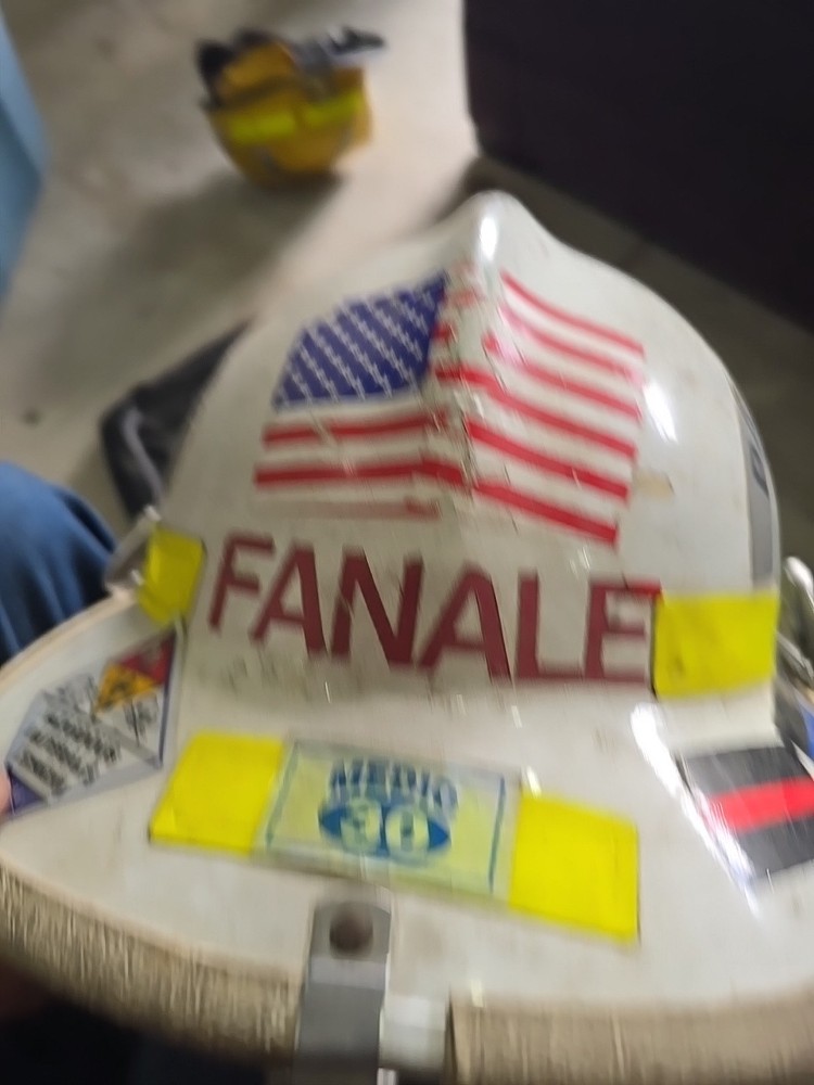 Retired Firefighter Helmet