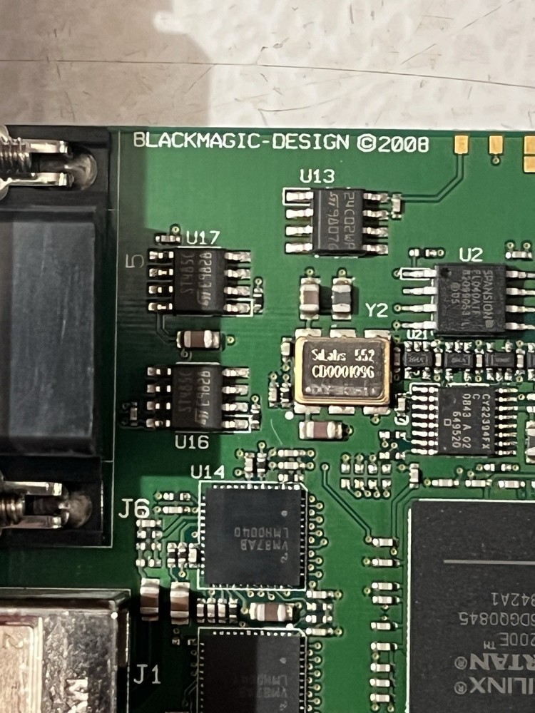 BLACKMAGIC DESIGN DECKLINK SDI VIDEO CAPTURE PLAYBACK CARD BMDPCB39