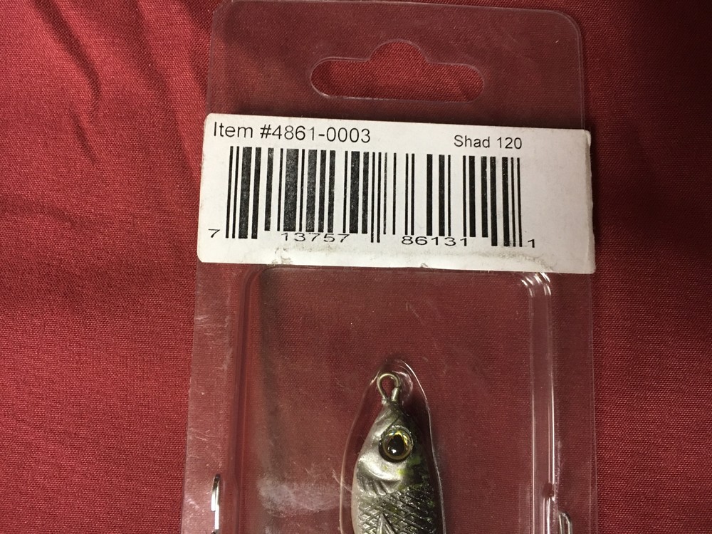 Pack Man Pack 120 ResinHead Umbrella Rig Welded Loop System - Shad