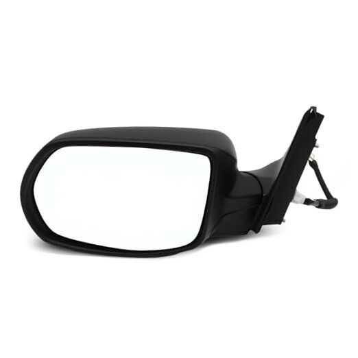 Side Power Mirror Assembly Compatible with CR-V 2012-2016 Manual Folding Left