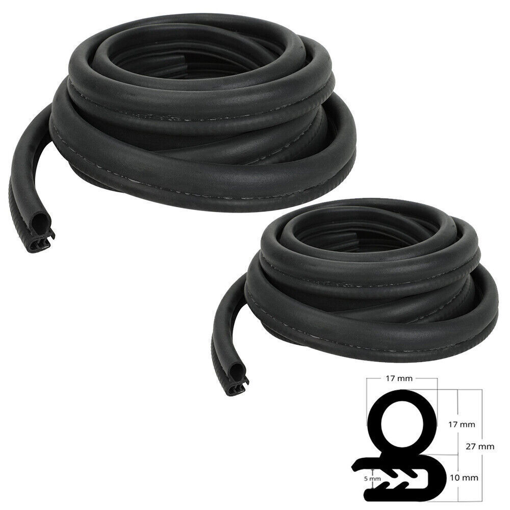 Door Seals Weatherstrip Kit Pair Set 14.5Ft for Ford Bronco F100 F150 F250 F350