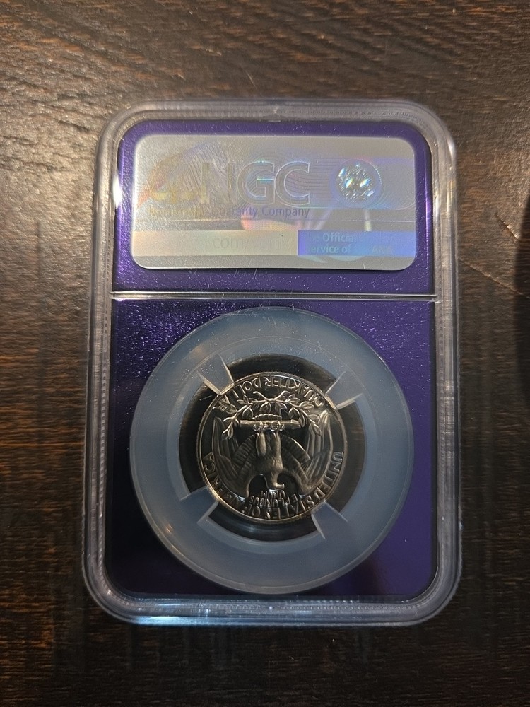 1967 Washington Quarter 25C NGC MS 67 SMS Uncirculated