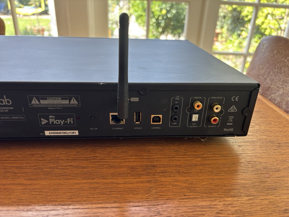 Audiolab 6000N Play Wireless Streaming Player Black