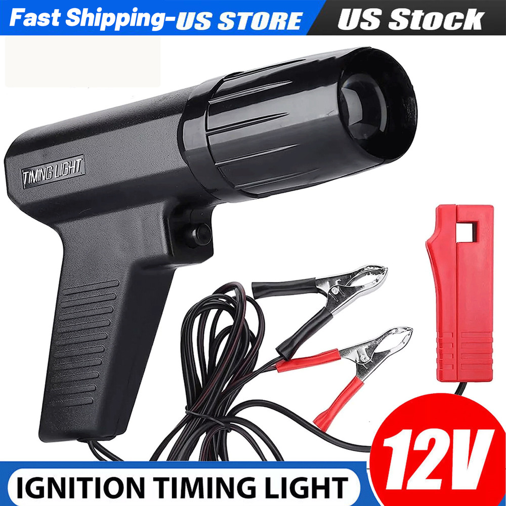 Auto Petrol Engine Inductive Xenon Strobe Timing Light – Ignition Tester Gun