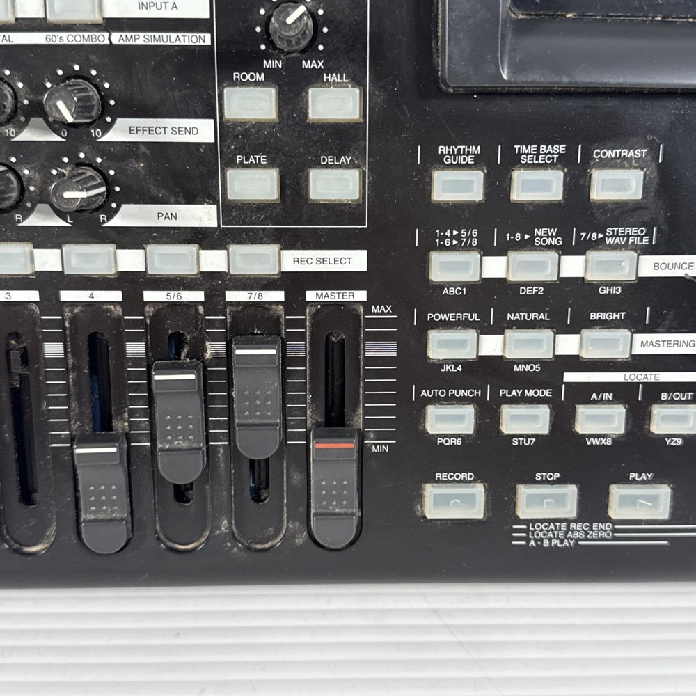 Fostex MR-8 mkii Digital Multitracker Tested Working With Power Cord