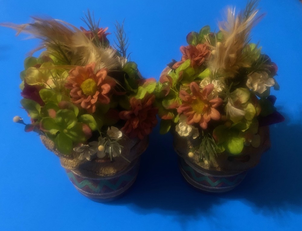 Moccasin Planter by Collections Etc.