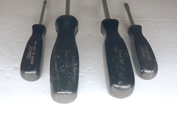 Snap-on HARD HANDLE SLOTTED & PHILLIPS SCREWDRIVER Set 🔸️ USA