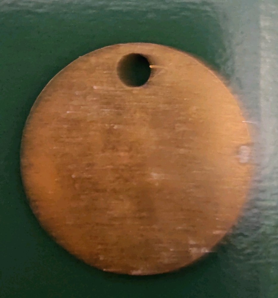 Wheldale Collieries Pit Check Tally Token