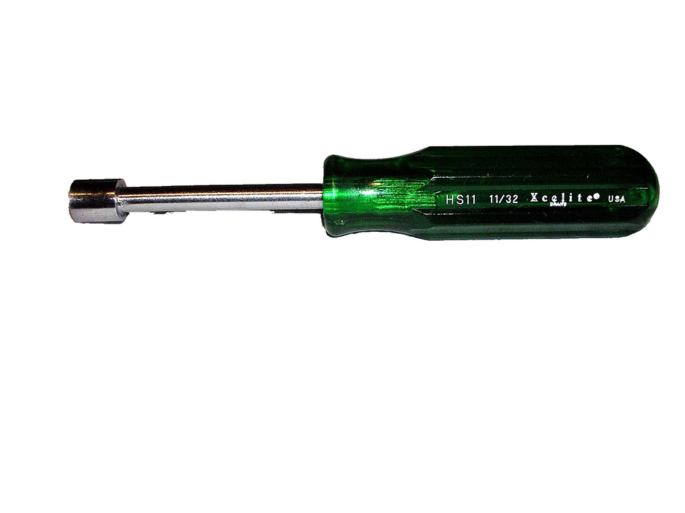 Xcelite 11 11/32" HEXHEAD NUT DRIVER 6 POINT  USED