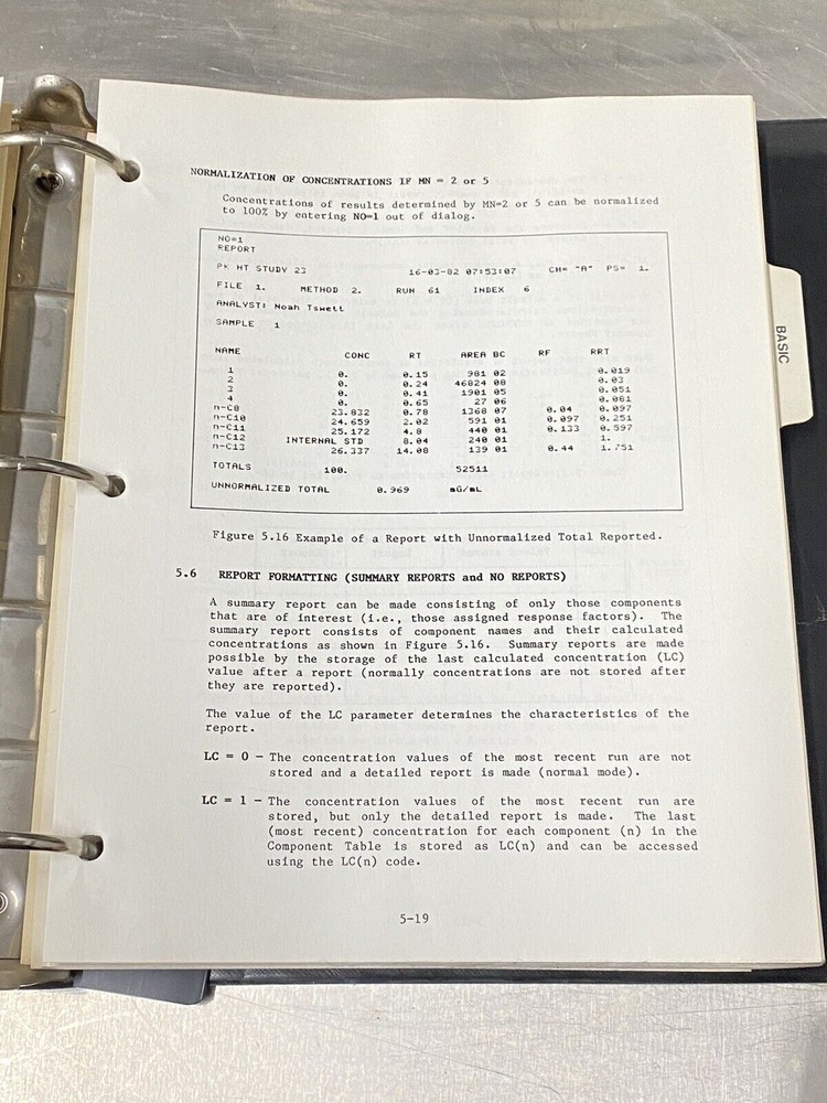 Spectra-Physics SP 4270 - Users Guide / Instruction Manual / Operator Book