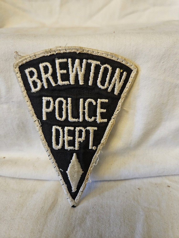 BREWTON POLICE DEPT Embroidered Patch