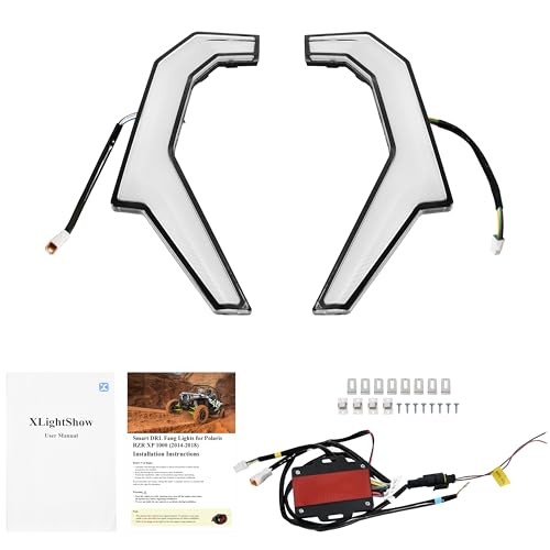 Smart RGB LED Accent Fang Lights for Polaris RZR XP 1000 2014-2018/RZR 900 XC