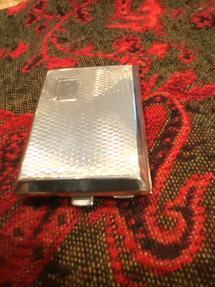 Cartier Sterling Silver Pillbox. Box