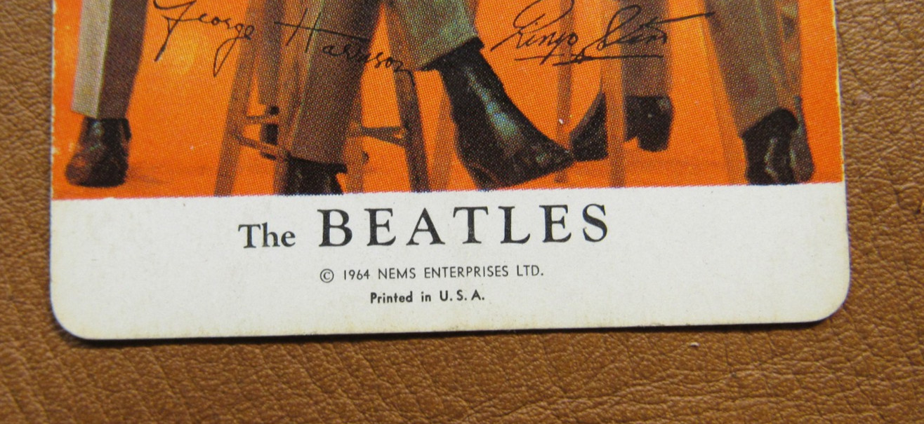 Beatles Playing Swap Card