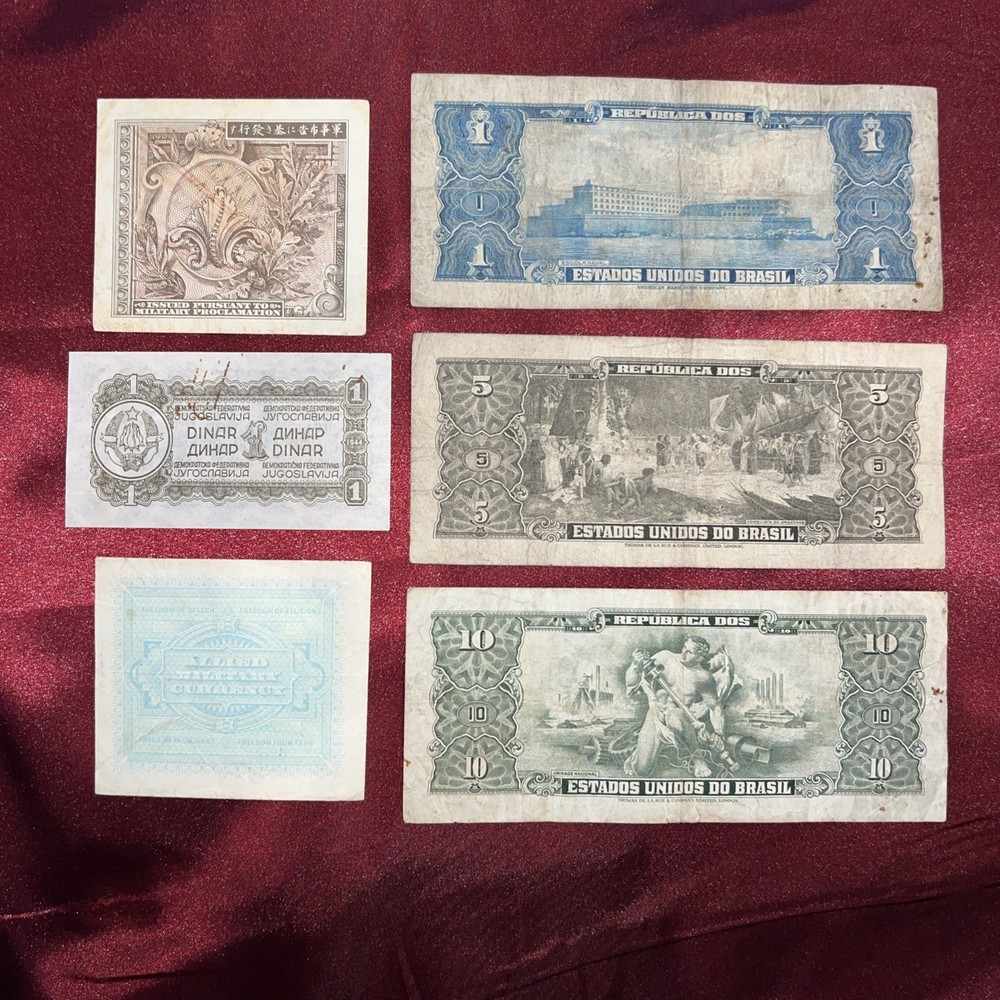 World War II Foreign Currency-Multiple Countries!