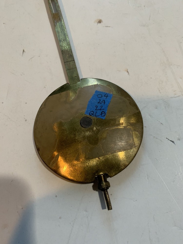 ANTIQUE MANTLE/SHELF CUCKOO CLOCK PENDULUM FOR PROJECT