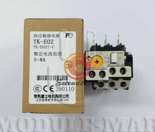 NEW FUJI TK-E02 5-8A Thermal Overload Relay 1PCS