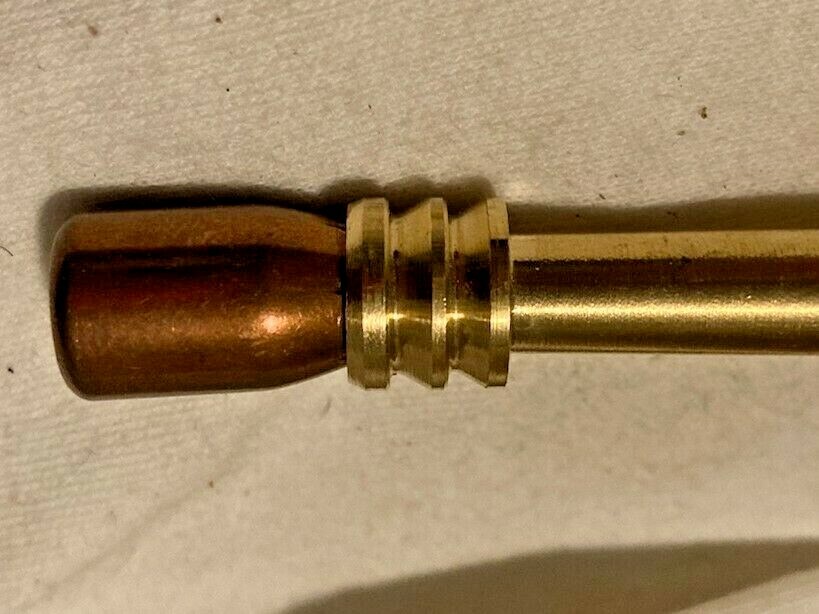 🦅 Muzzleloader Solid Brass Jags 58, 54, 50, 45, 40 or 32 Calibers 10-32 Threads