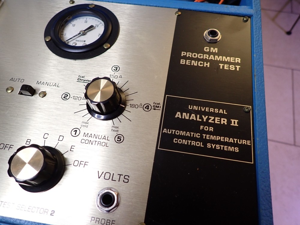 K-D model GM Analyzer II programmer bench test kit temperature control TOOL Wire