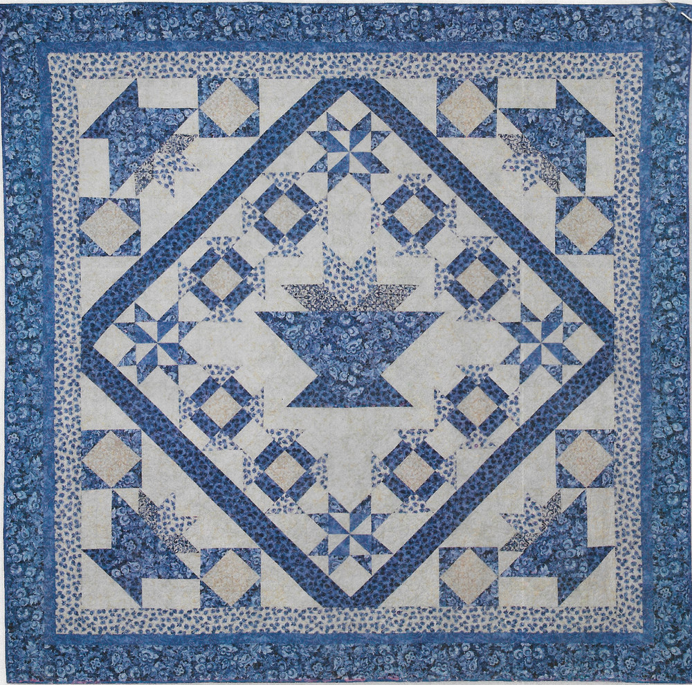 Crossroad Blues Quilt quilting pattern instructions