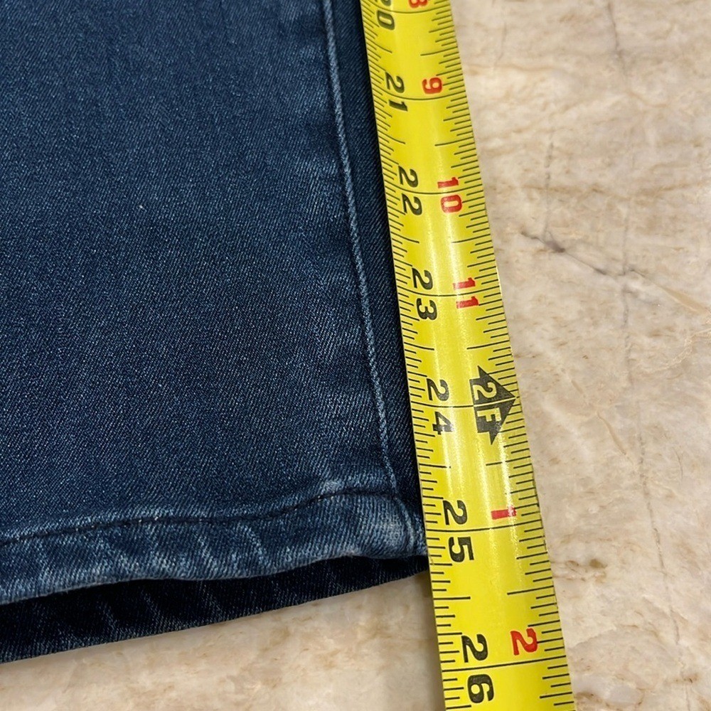 Betabrand Yoga Denim Skinny-Leg Pants | Dark Wash | Petite Medium