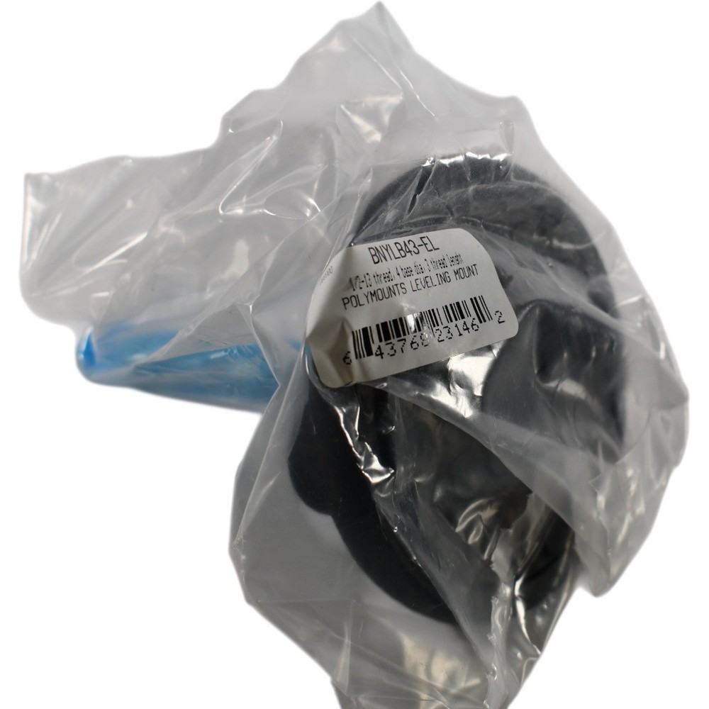 NEW SW Manufacturing BNYLB43-EL POLYMOUNTS Leveling Mount 1/2-13 Thread 4'' Base