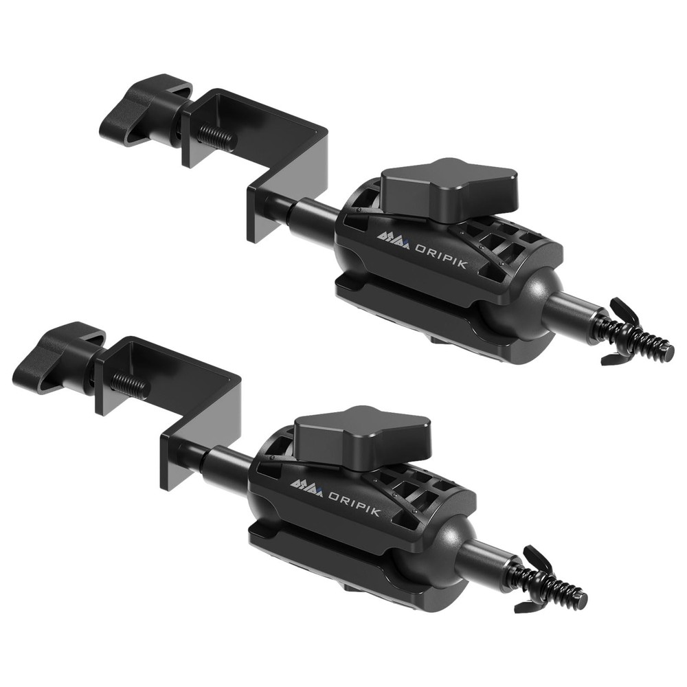 ORIPIK T-Post Trail Camera Mount - 360 Degrees Adjustable Game 2 packs
