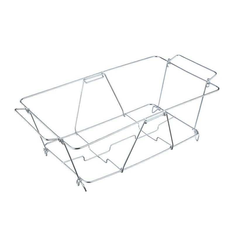 Folding Wire Rack Chafing Dish Buffet Server Durable Catering Tool Easy Setup US