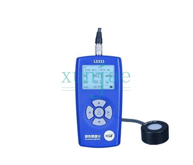 LS331 Flaw Detection Light Meter UV Power Visible Light Illuminance Lux Tester
