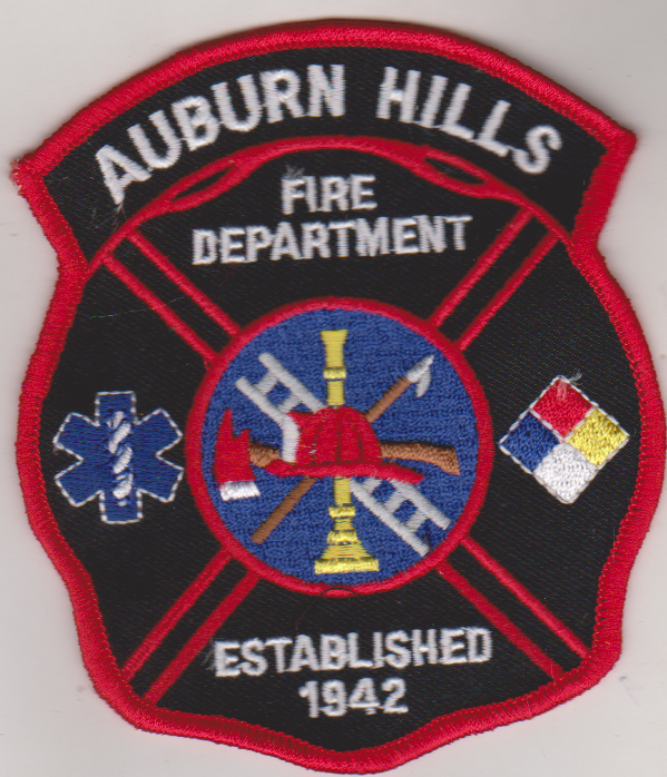 Auburn Hills MI Fire Department patch