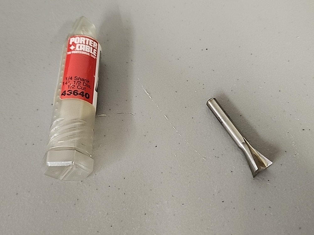 Porter Cable 4112 Dovetail Machine + 43640 Bit