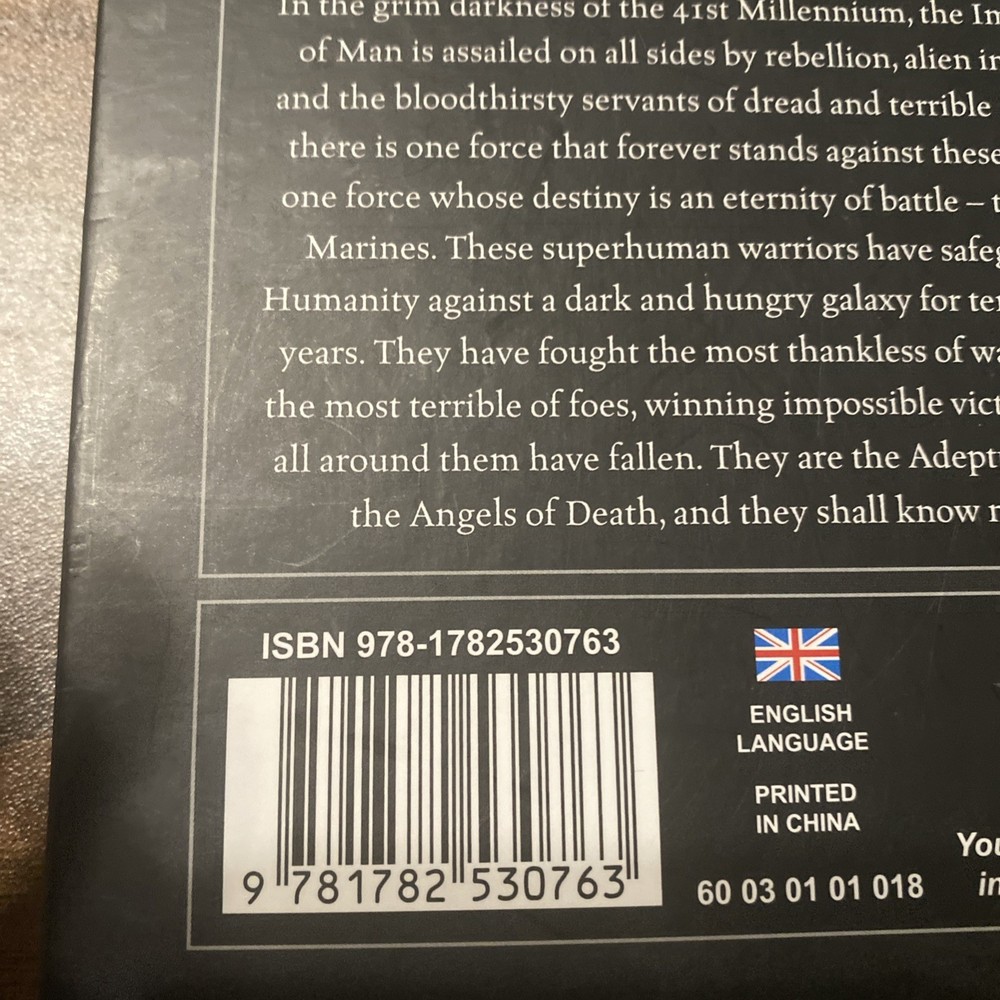 Warhammer 40K Codex: Space Marines 6th Edition Hardcover (2012)