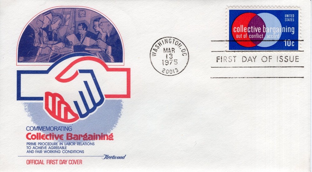 COMMEMORATING COLLECTIVE BARGAINING - 1975 - FW209