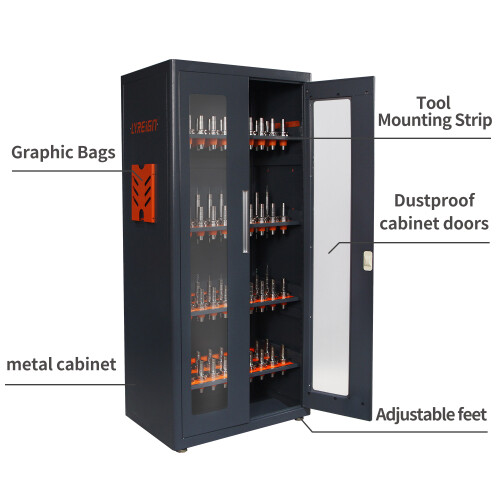 CNC Tool Cabinet CNC Tool Holder Storage System CAT40 Tool Cabinet
