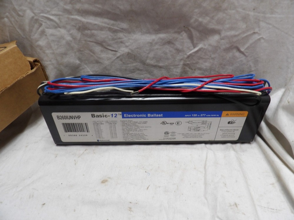 Universal Lighting Basic-12 Electronic Ballast B260IUNVHP