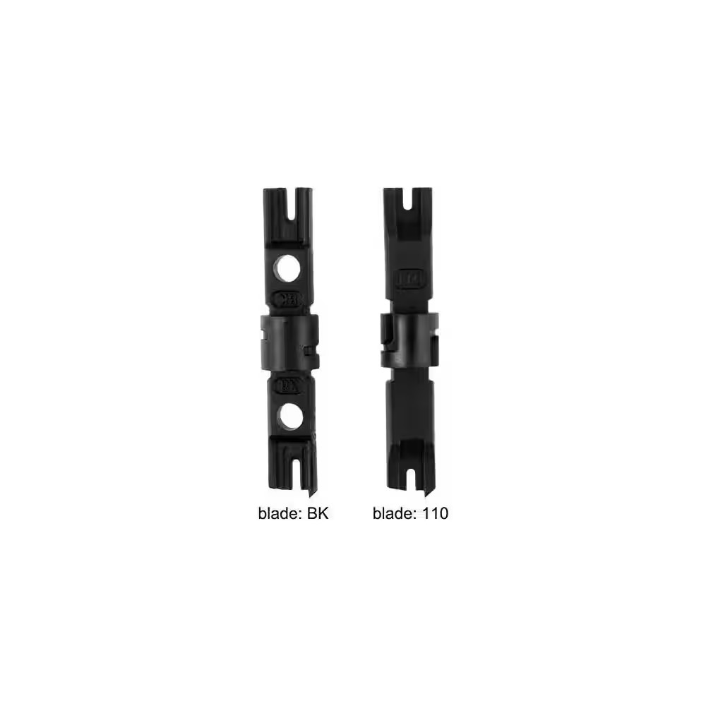 2-Piece Impact Tool Set Cat6 Cat5E Network Cable 110 BK Terminal Insertion Tool