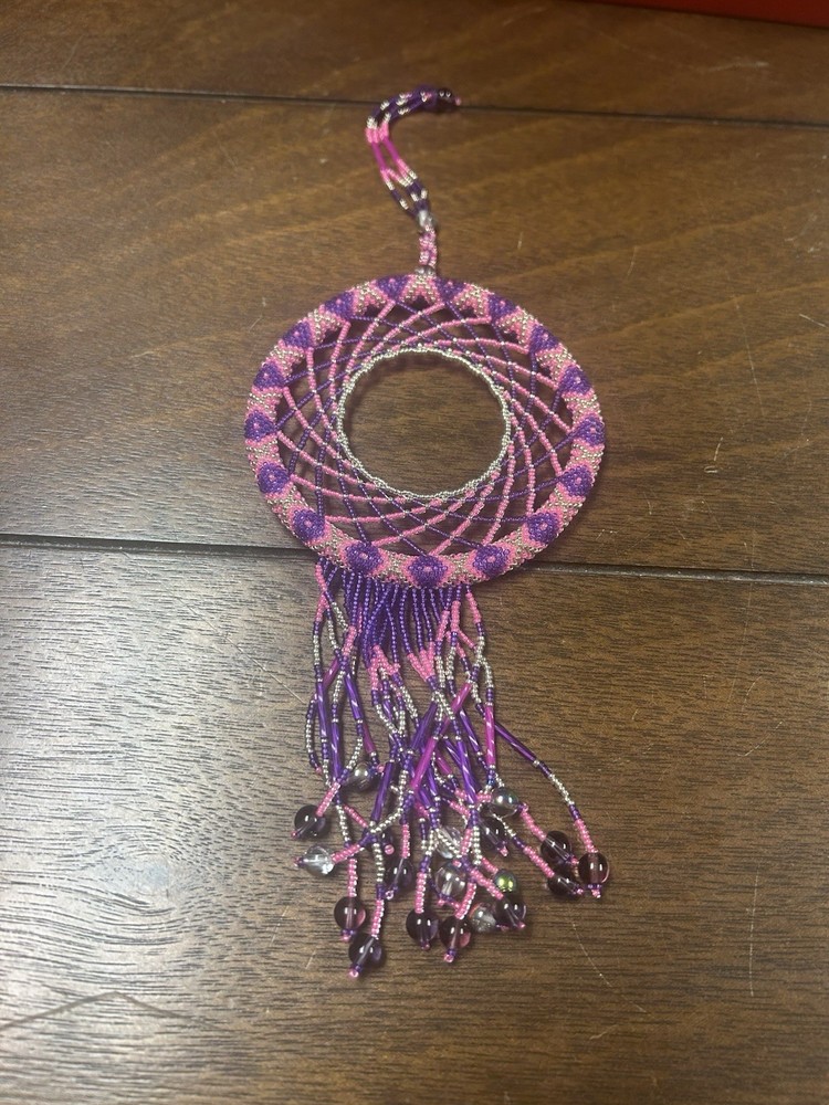 Handmade Beaded Dream Catcher