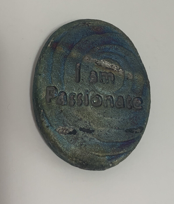 Wolf Medallion I am Passionate