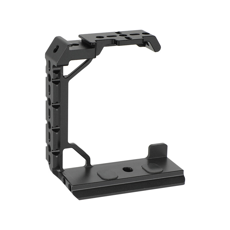Half Camera Cage Protective Frame with Arca-Type Base & Shoe Mount for Sony A1