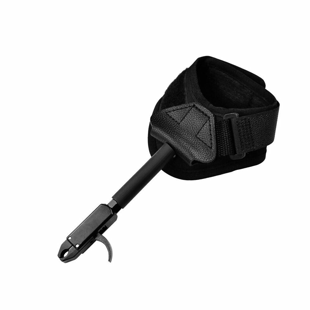 Archery Wrist Release Aid Trigger Adjustable Strap Caliper Compound Bow Hunting
