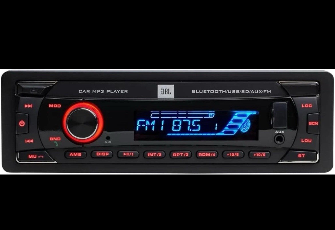 JBL Celebrity100 Single DIN In-Dash Bluetooth MP3 USB SD Digital Media Car Radio