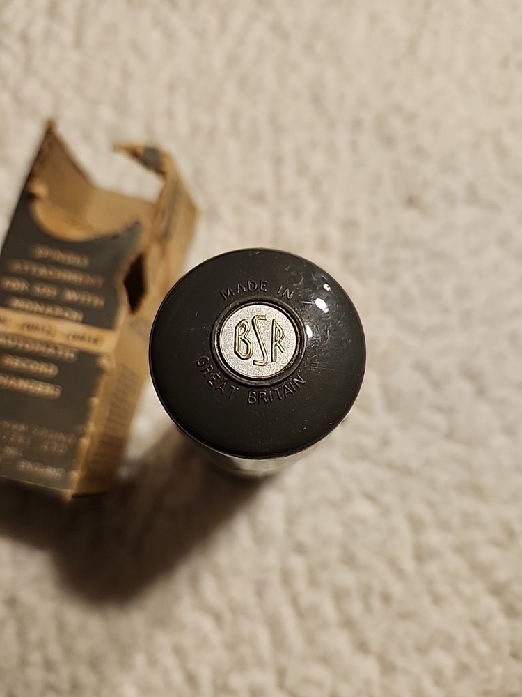 Vtg Birmingham 45 Record Spindle Attachment For Monarch Automatic Record Changer