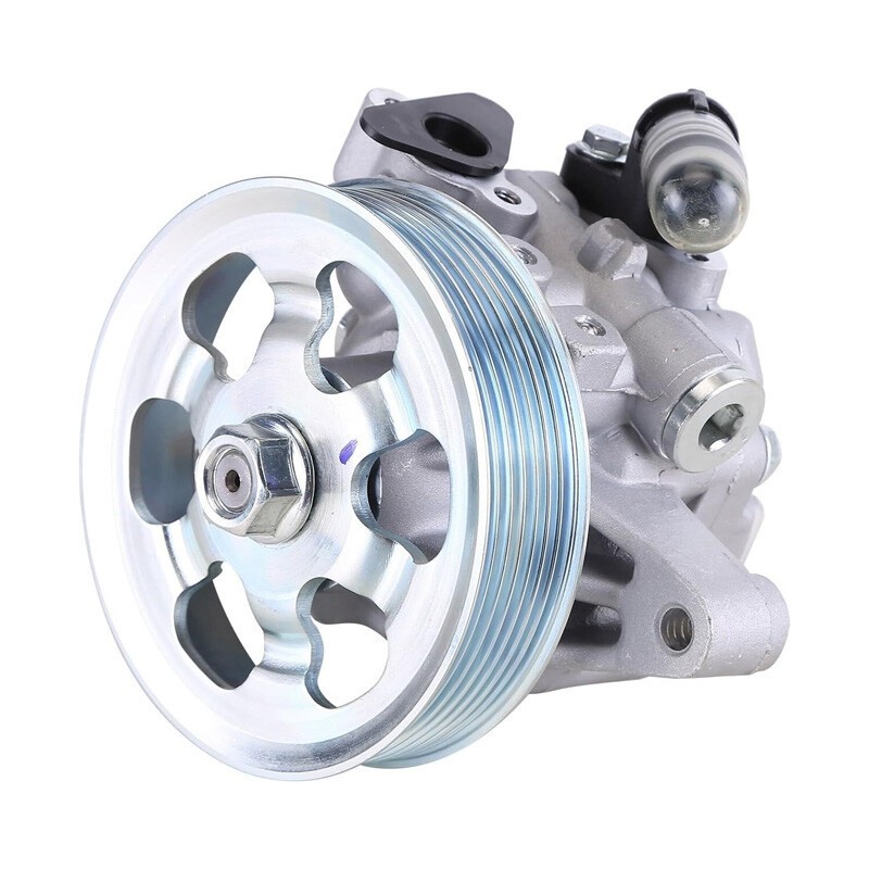 Power Steering Pump w/ Pulley for 2006-2011 Honda Civic 1.8L L4 21-5456 Silver