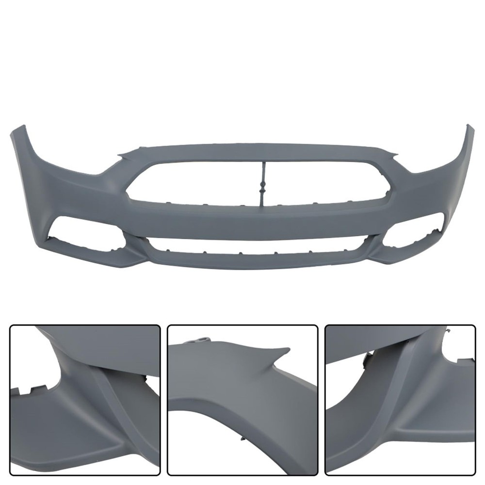 Front Bumper Cover Primed Replacement for Mutang 2015 2016 2017
