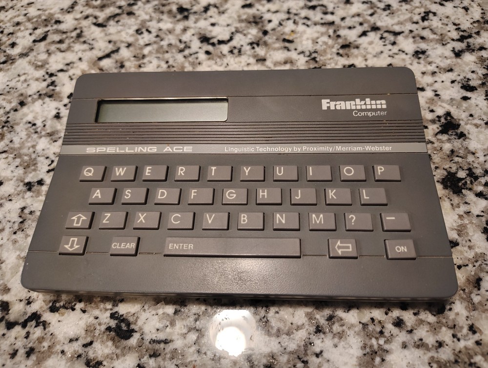 🔥Franklin Computer Spelling Ace Second Edition SA-98 Electronic Speller