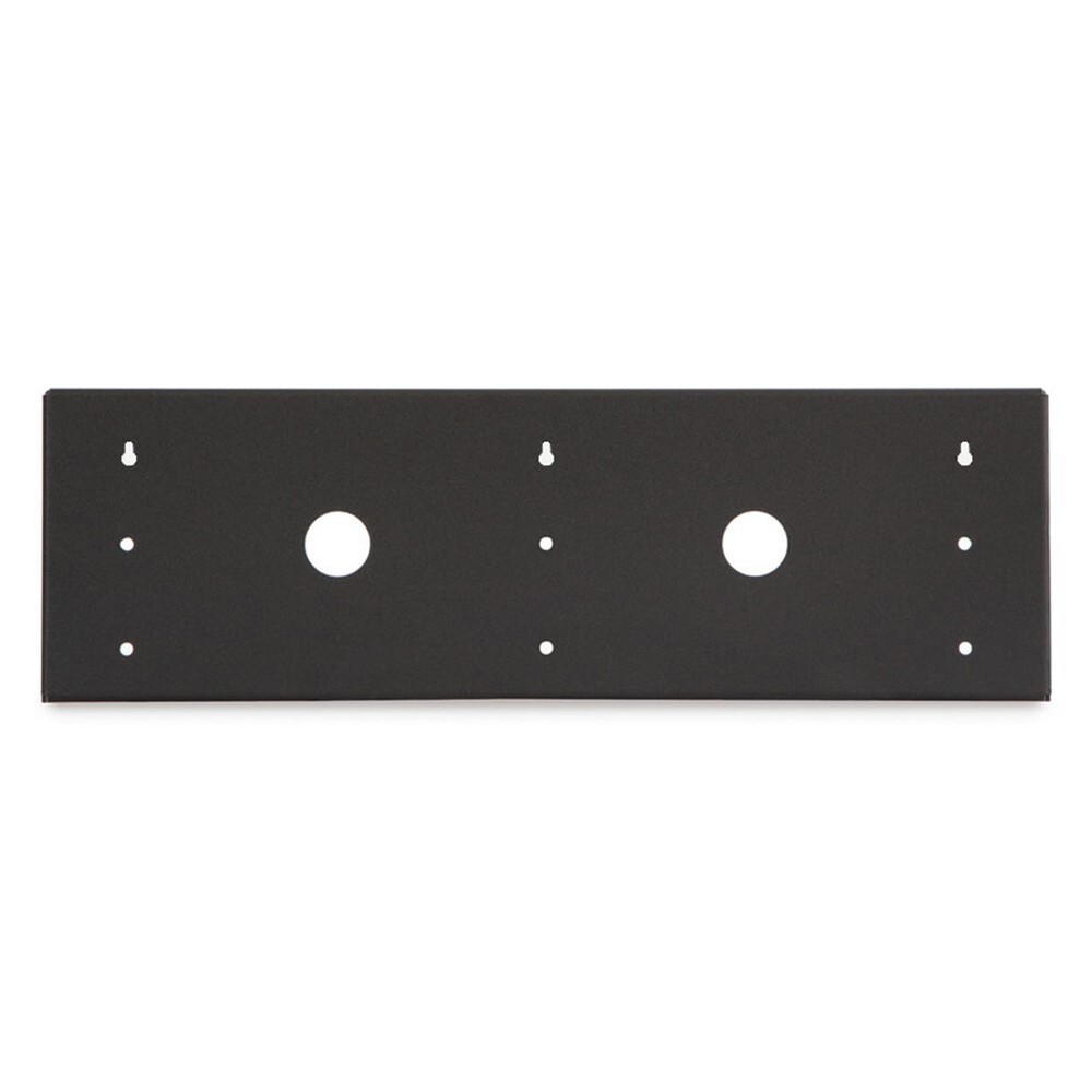 4U Network Vertical Rack Bracket Wall Mount or Under Desk Tapped Rails Server